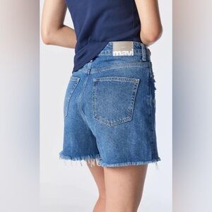 MAVI - MILLIE JEAN SHORTS - cotton and organic cotton. High Rise. Size: 30 (10)